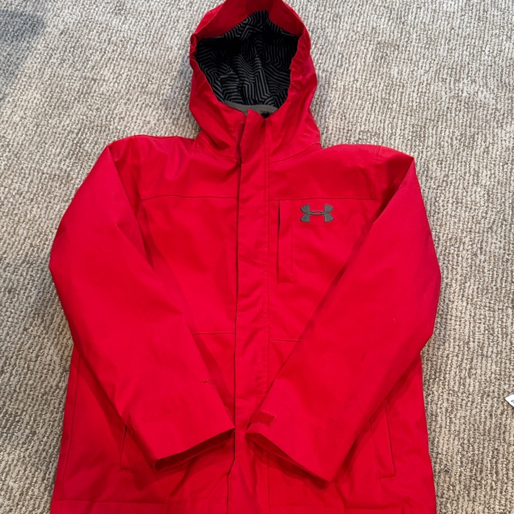 Under Armour Crimson Hooded Jacket/with zip out fleece